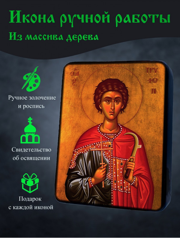 Икона Святого Трифона
