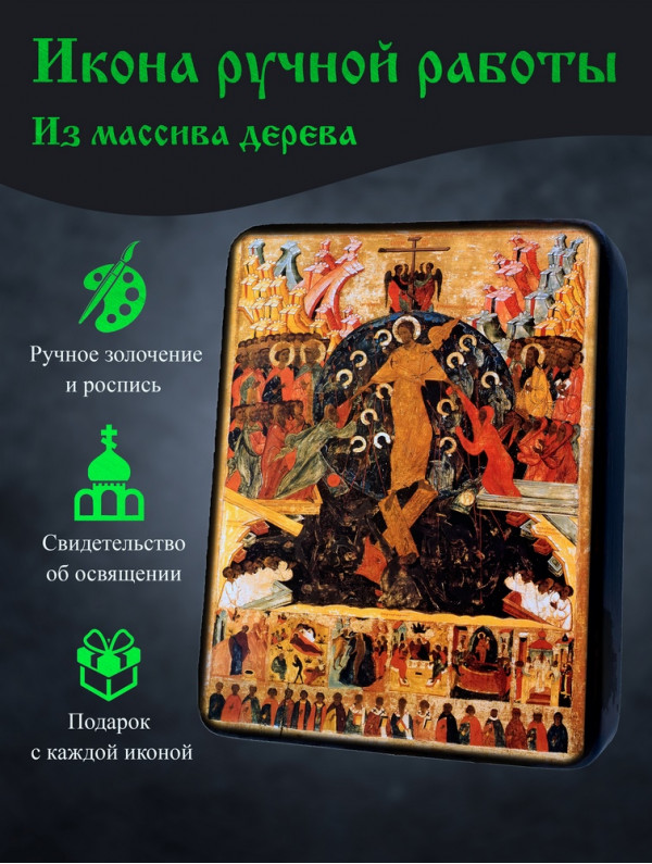 Икона Воскресения Христова. Сошествия во ад